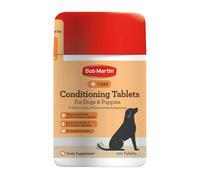 Bob Martin Conditioning Tablets for Dogs (100 Tablets) - Rich in Vitamins, Supports a Healthy Immune System, Nutritional Tasty Supplement
