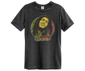 Bob Merley - T-Shirt #s Nera Uomo# Bob Marley