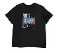 Bob Mortimer Appreciation Mens T-Shirt Black Unisex Mens Tees 3XL