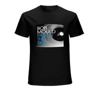 Bob Mould Patch The Sky Vinyl Cd Cover Mens T-Shirt Unisex Graphic Black Tee Shirt L
