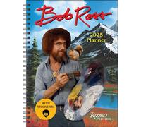 Bob Ross 12-Month 2025 Planner Calendar