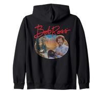 Bob Ross A Warm Winter Zip Hoodie
