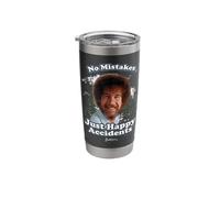 Bob Ross Happy Clouds Stainless Steel Insulated Tumbler