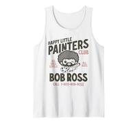 Bob Ross Happy Little Painters Club Tank Top