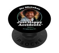 Bob Ross Happy Retro PopSockets Adhesive PopGrip