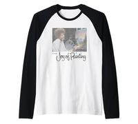 Bob Ross Joy of Painting Raglan Baseball Tee