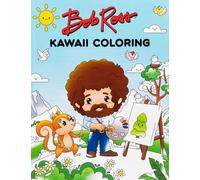 Bob Ross Kawaii Coloring