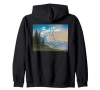 Bob Ross Landscape Signature Zip Hoodie