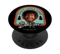Bob Ross Little Trees Badge PopSockets Adhesive PopGrip