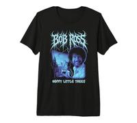 Bob Ross Little Trees Metal Premium T-Shirt