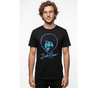 Bob Ross Men's Happy Face T-Shirt in Black | Size: Small Bob Ross Black S