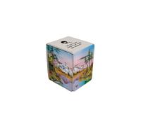 Ultra Pro - Bob Ross Mighty Mountain Lake Alcove Flip, TCG Art Storage Box, Premium Deck Protector, Luxury Magnetic Deck Organizer, Bob Ross Trading Card Case Dual-Notch Easy Access Design