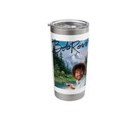 Bob Ross Mountain Painter Stainless Steel Insulated Tumbler