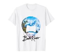 Bob Ross Painting Silhouette T-Shirt