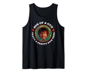 Bob Ross Son of a Gun Tank Top