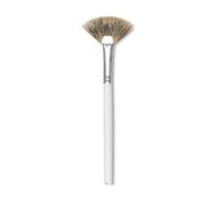 Bob Ross Synthetic Mongoose Brush - Floral Fan, Size 4