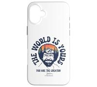 Bob Ross The World Is Yours Case for iPhone 16 Plus