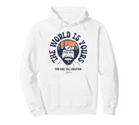 Bob Ross The World Is Yours Pullover Hoodie