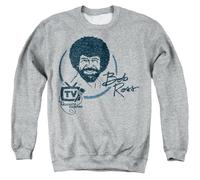 Bob Ross Tv'S Favourite Painter Unisex Sweatshirt, Athletic Heather, Medium