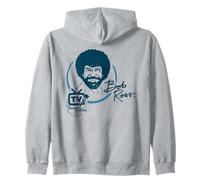 Bob Ross Tv'S Favourite Painter Zip Hoodie