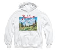 Bob Ross Valley Signature Unisex Hoodie, White, Small