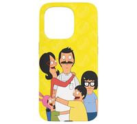 Bob’s Burgers Bob Linda Gene Tina Louise Family Hug Case for iPhone 15 Pro