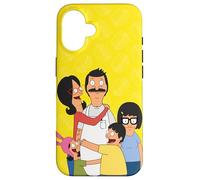 Bob’s Burgers Bob Linda Gene Tina Louise Family Hug Case for iPhone 16