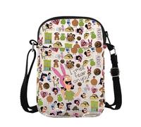 Bob’s Burgers Louise Cross Body Bag I Can Smell Fear On You Messenger Bag Louise Belcher Shoulder Bag (Smell Fear CB)