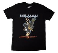 Bob Seger & The Silver Bullet Band Tour '86 Official Tee T-Shirt Mens Unisex (Large)
