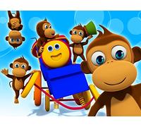 Bob The Train - Five Little Monkeys