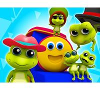 Bob The Train - Five Little Speckled Frogs