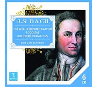 Bob van Asperen - Bach Well-Tempered Clavier Goldberg Variations Toccatas