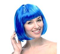 Bob Wigs for Women, 12 inch Short Bob with Fringe, Ladies Glamour Wigs Fancy Dress, Fun Wig for Party and Cosplay for Halloween and Daily Fashion Use