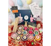 BOBA BAR Easter Special Mixed Bubble Tea Gift Kit - DIY Boba Hamper with Popping Boba, Jelly & Tapioca Pearls - Makes 6 x 500ml Drinks