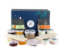 BOBA BAR Milky Blast Milk Bubble Tea Kit (Serves 8 x 500 Ml Drinks) - Includes a Variety of Milk Tea Flavors, Popping Boba and Jelly Toppings | Gluten-Free | Contains Tapioca Pearls and Tea Bags