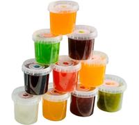 BOBA BAR Mixed Popping Boba and Jelly Pots - Multi packed gift box | Box of 4 Pots | Perfect for Bubble Tea, Iced Drinks, Cocktails and Desserts | Vegan & Glutenfree by Boba Bar London.