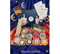 BOBA BAR Ramadan Special Mixed Bubble Tea Kit | Ramadan Hamper & Eid Gift | Delightful Boba Ramadan Gift Set- Popping Boba & Jelly, Tapioca pearls (Serves 6 x 500 Ml Drinks)