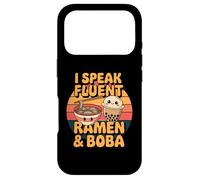 Boba Bubble Tea I Speak Fluent Ramen & Boba Ramen Lover Case for iPhone 17 Pro