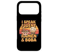 Boba Bubble Tea I Speak Fluent Ramen & Boba Ramen Lover Case for iPhone 17 Pro Max