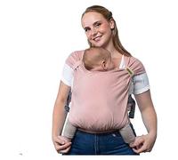 Baby Wrap Carrier Slings, Easy to Wear Adjustable Soft Infant Baby Carrier Hybrid for Boy or Girls, Baby Carriers for Newborn up to 35 lbs, Boba Bliss (Bloom Bliss)