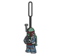 Lego Star Wars Silicone Travel Luggage ID Tag for Bag, Suitcase, Backpack, Instrument Case, and Golf Bag (Boba Fett)