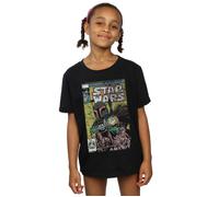 Boba Fett Comic Cotton T-Shirt Star Wars Black 12-13 Years