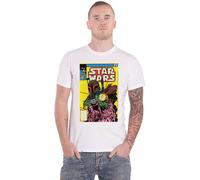 Boba Fett Comic Cover T Shirt Star Wars White L