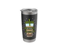 Boba is Life Bubble Milk Tea Tapioca Pearls Tea-Based Drink Stainless Steel Insulated Tumbler