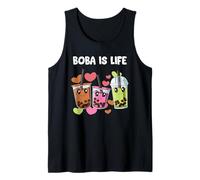 Boba is Life Bubble Tea BES-teas Kawaii Tank Top