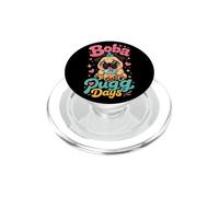 Boba & Pug Days Pug Mom PopSockets PopGrip for MagSafe