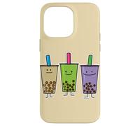 Boba tea green drink milk Taro tapioca Japan Matcha pearl Case for iPhone 14 Pro Max