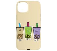 Boba tea green drink milk Taro tapioca Japan Matcha pearl Case for iPhone 15 Plus