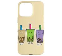 Boba tea green drink milk Taro tapioca Japan Matcha pearl Case for iPhone 15 Pro Max