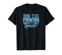 Boba Teas Strengthen My Spirit Funny Spirituality T-Shirt